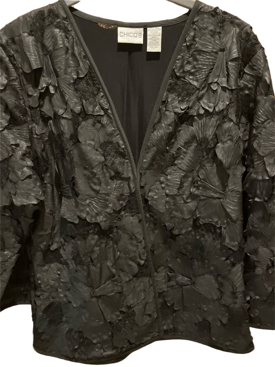 Chico's Jackets & Blazers - 123. WOMENS CHICO’S 1/M DETAIL JACKET